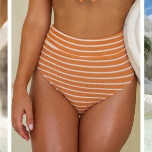 Somerfield Swim Navagio Top & Aruba Bottom Set – Nautique Stripe – Size